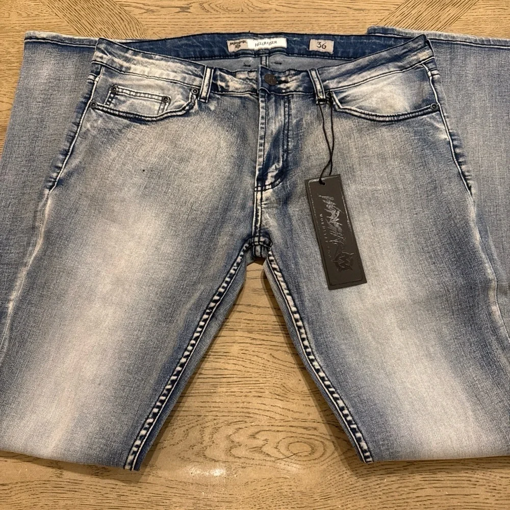 Womens Hellraiser Jeans Size 36 - Picture 3 of 7